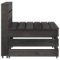 vidaXL 7-tlg. Garten-Lounge-Set Grau Imprägniertes Kiefernholz vidaXL 7-tlg. Garten-Lounge-Set Grau Imprägniertes Kiefernholz