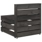 vidaXL 7-tlg. Garten-Lounge-Set Grau Imprägniertes Kiefernholz vidaXL 7-tlg. Garten-Lounge-Set Grau Imprägniertes Kiefernholz