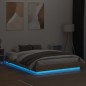 vidaXL Bettgestell mit LED Sonoma-Eiche 120x200 cm vidaXL Bettgestell mit LED Sonoma-Eiche 120x200 cm
