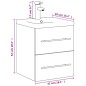vidaXL Waschbeckenunterschrank mit Einbaubecken Schwarz vidaXL Waschbeckenunterschrank mit Einbaubecken Schwarz