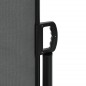 vidaXL Seitenmarkise Ausziehbar Anthrazit 120x600 cm vidaXL Seitenmarkise Ausziehbar Anthrazit 120x600 cm