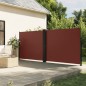 vidaXL Seitenmarkise Ausziehbar Braun 160x600 cm vidaXL Seitenmarkise Ausziehbar Braun 160x600 cm