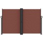 vidaXL Seitenmarkise Ausziehbar Braun 160x600 cm vidaXL Seitenmarkise Ausziehbar Braun 160x600 cm