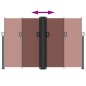 vidaXL Seitenmarkise Ausziehbar Braun 160x600 cm vidaXL Seitenmarkise Ausziehbar Braun 160x600 cm
