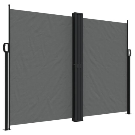vidaXL Seitenmarkise Ausziehbar Anthrazit 180x600 cm