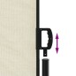 vidaXL Seitenmarkise Ausziehbar Creme 200x600 cm vidaXL Seitenmarkise Ausziehbar Creme 200x600 cm