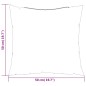 vidaXL Zierkissen 4 Stk. Blattmuster 50x50 cm Stoff vidaXL Zierkissen 4 Stk. Blattmuster 50x50 cm Stoff