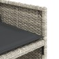 vidaXL 9-tlg. Garten-Essgruppe mit Kissen Hellgrau Poly Rattan vidaXL 9-tlg. Garten-Essgruppe mit Kissen Hellgrau Poly Rattan