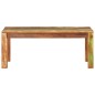vidaXL Couchtisch 100x55x40 cm Massives Altholz vidaXL Couchtisch 100x55x40 cm Massives Altholz
