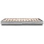 vidaXL Bettgestell mit LED Grau Sonoma-Eiche 140x200 cm vidaXL Bettgestell mit LED Grau Sonoma-Eiche 140x200 cm