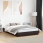 vidaXL Bettgestell mit LED Schwarz 120x190 cm vidaXL Bettgestell mit LED Schwarz 120x190 cm