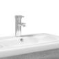 vidaXL Waschbeckenunterschrank mit Einbaubecken Grau Sonoma-Eiche vidaXL Waschbeckenunterschrank mit Einbaubecken Grau Sonoma-Eiche