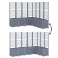 vidaXL Pflanzkübel mit Rankgitter Grau 160x160x140 cm PP vidaXL Pflanzkübel mit Rankgitter Grau 160x160x140 cm PP