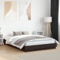 vidaXL Bettgestell mit LED Schwarz 120x200 cm vidaXL Bettgestell mit LED Schwarz 120x200 cm