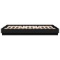 vidaXL Bettgestell mit LED Schwarz 120x200 cm vidaXL Bettgestell mit LED Schwarz 120x200 cm