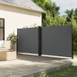 vidaXL Seitenmarkise Ausziehbar Anthrazit 160x600 cm vidaXL Seitenmarkise Ausziehbar Anthrazit 160x600 cm