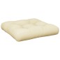 vidaXL Palettenkissen Creme 50x50x12 cm Stoff vidaXL Palettenkissen Creme 50x50x12 cm Stoff