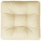 vidaXL Palettenkissen Creme 50x50x12 cm Stoff vidaXL Palettenkissen Creme 50x50x12 cm Stoff