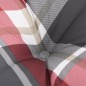 vidaXL Palettenkissen Rot Karomuster 80x80x12 cm Stoff vidaXL Palettenkissen Rot Karomuster 80x80x12 cm Stoff
