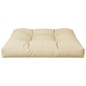 vidaXL Palettenkissen Beige 80x80x12 cm Stoff vidaXL Palettenkissen Beige 80x80x12 cm Stoff