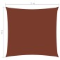 vidaXL Sonnensegel Oxford-Gewebe Quadratisch 5x5 m Terrakotta-Rot vidaXL Sonnensegel Oxford-Gewebe Quadratisch 5x5 m Terrakotta-Rot