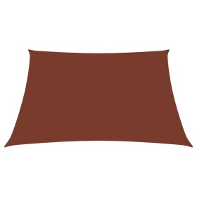 vidaXL Sonnensegel Oxford-Gewebe Quadratisch 7x7 m Terrakotta-Rot