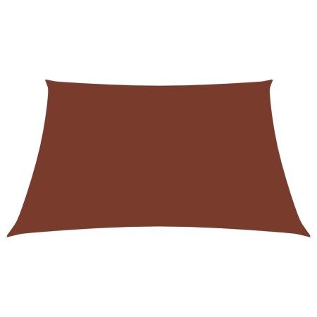 vidaXL Sonnensegel Oxford-Gewebe Quadratisch 7x7 m Terrakotta-Rot
