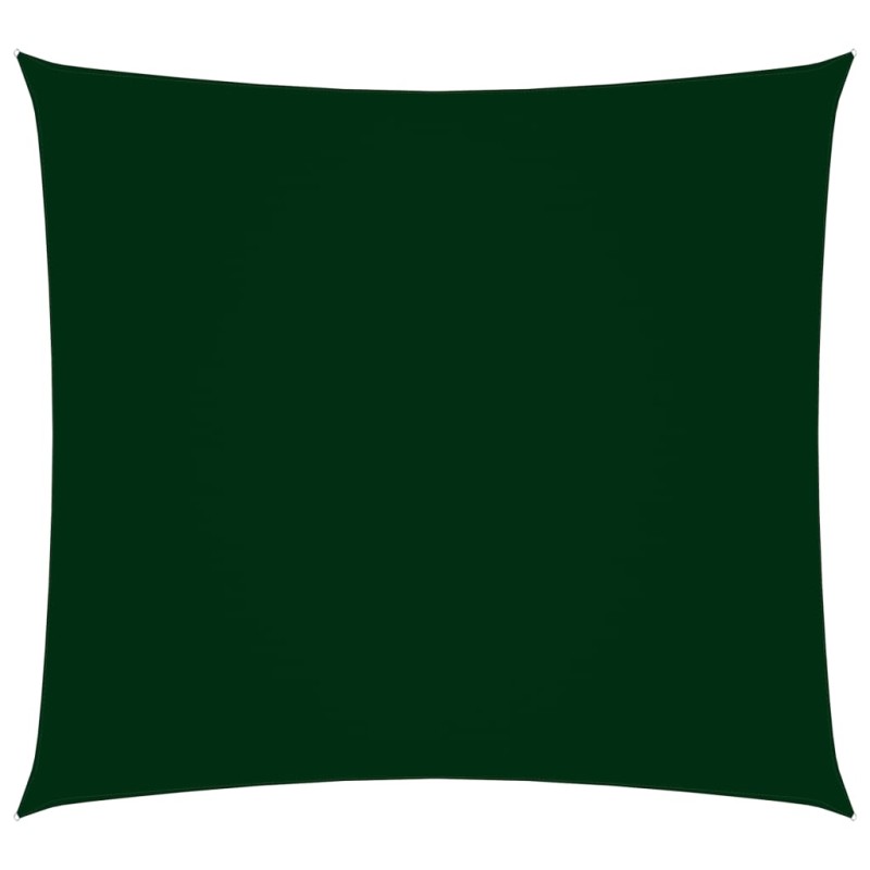 vidaXL Sonnensegel Oxford-Gewebe Quadratisch 2x2 m Dunkelgrün
