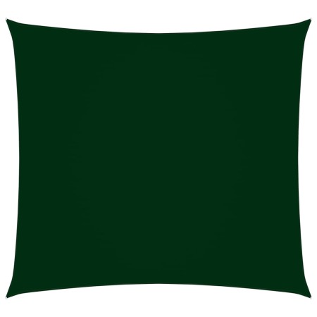 vidaXL Sonnensegel Oxford-Gewebe Quadratisch 2x2 m Dunkelgrün