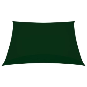 vidaXL Sonnensegel Oxford-Gewebe Quadratisch 2x2 m Dunkelgrün
