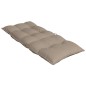 vidaXL Hochlehner-Auflagen 2 Stk. Taupe Oxford-Gewebe vidaXL Hochlehner-Auflagen 2 Stk. Taupe Oxford-Gewebe