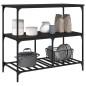vidaXL Küchenwagen Schwarz 100x50x95 cm Holzwerkstoff vidaXL Küchenwagen Schwarz 100x50x95 cm Holzwerkstoff