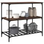 vidaXL Küchenwagen Braun Eichen-Optik 100x50x95 cm Holzwerkstoff vidaXL Küchenwagen Braun Eichen-Optik 100x50x95 cm Holzwerkstoff