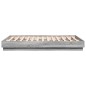 vidaXL Bettgestell mit LED Grau Sonoma-Eiche 140x190 cm vidaXL Bettgestell mit LED Grau Sonoma-Eiche 140x190 cm