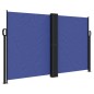 vidaXL Seitenmarkise Ausziehbar Blau 140x600 cm vidaXL Seitenmarkise Ausziehbar Blau 140x600 cm