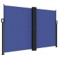 vidaXL Seitenmarkise Ausziehbar Blau 160x600 cm vidaXL Seitenmarkise Ausziehbar Blau 160x600 cm