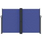 vidaXL Seitenmarkise Ausziehbar Blau 160x600 cm vidaXL Seitenmarkise Ausziehbar Blau 160x600 cm