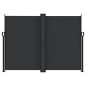 vidaXL Seitenmarkise Ausziehbar Schwarz 180x600 cm vidaXL Seitenmarkise Ausziehbar Schwarz 180x600 cm