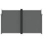 vidaXL Seitenmarkise Ausziehbar Anthrazit 200x600 cm vidaXL Seitenmarkise Ausziehbar Anthrazit 200x600 cm