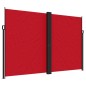 vidaXL Seitenmarkise Ausziehbar Rot 220x600 cm vidaXL Seitenmarkise Ausziehbar Rot 220x600 cm