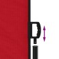 vidaXL Seitenmarkise Ausziehbar Rot 220x600 cm vidaXL Seitenmarkise Ausziehbar Rot 220x600 cm