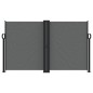 vidaXL Seitenmarkise Ausziehbar Anthrazit 140x600 cm vidaXL Seitenmarkise Ausziehbar Anthrazit 140x600 cm