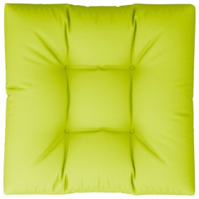 vidaXL Palettenkissen Hellgrün 80x80x12 cm Stoff