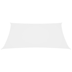 vidaXL Sonnensegel Oxford-Gewebe Quadratisch 2,5x2,5 m Weiß