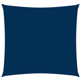 vidaXL Sonnensegel Oxford-Gewebe Quadratisch 3,6x3,6 m Blau
