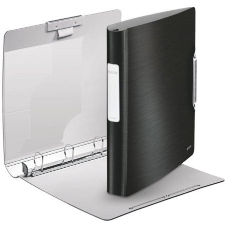 Leitz Ringbuch 4DR Schwarz 30 mm PP