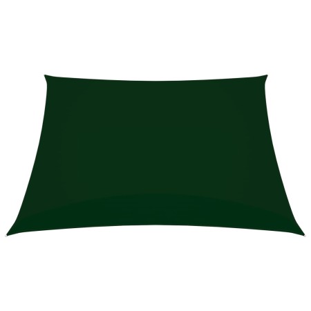 vidaXL Sonnensegel Oxford-Gewebe Quadratisch 2,5x2,5 m Dunkelgrün