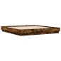 vidaXL Bettgestell Räuchereiche 200x200 cm Holzwerkstoff vidaXL Bettgestell Räuchereiche 200x200 cm Holzwerkstoff