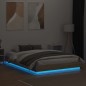 vidaXL Bettgestell mit LED Sonoma-Eiche 160x200 cm vidaXL Bettgestell mit LED Sonoma-Eiche 160x200 cm