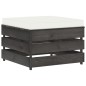 vidaXL 5-tlg. Garten-Lounge-Set mit Kissen Grau Imprägniertes Holz vidaXL 5-tlg. Garten-Lounge-Set mit Kissen Grau Imprägniertes Holz